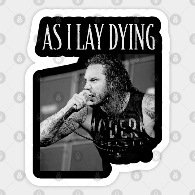 Tim Lambesis Sticker by partikelir.clr